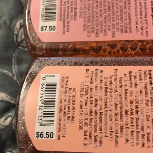 NWT Bath & Body Works 6 Pc Bundle Gentle Foaming Hand Soap - Picture 7 of 7